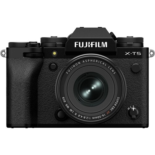 FUJIFILM X-T5 Black Kit XF 16-50mm - 4 Jahre "Swiss Garantie"