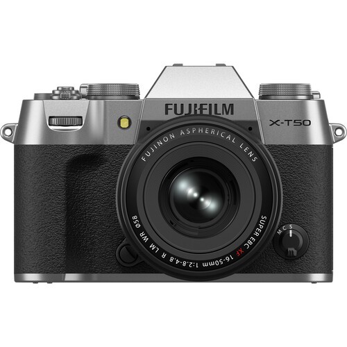 FUJIFILM X-T50 Silver Kit XF 16-50mm- 4 Jahre "Swiss Garantie"