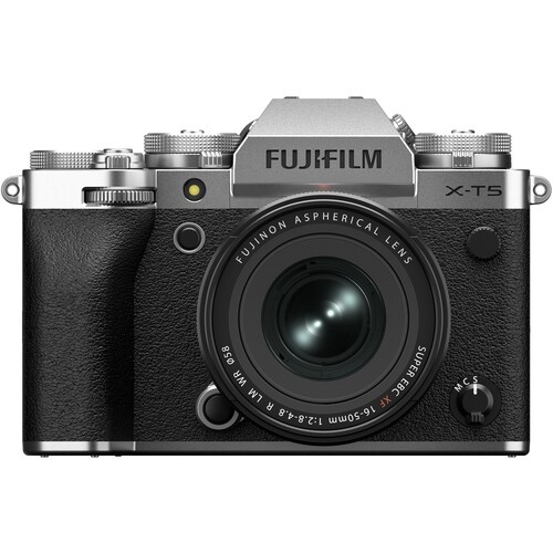 FUJIFILM X-T5 Silver Kit XF 16-50mm - 4 Jahre "Swiss Garantie"