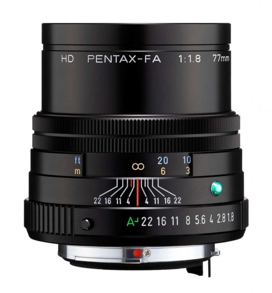 Pentax HD FA 77/1.8 Limited black - CH Garantie